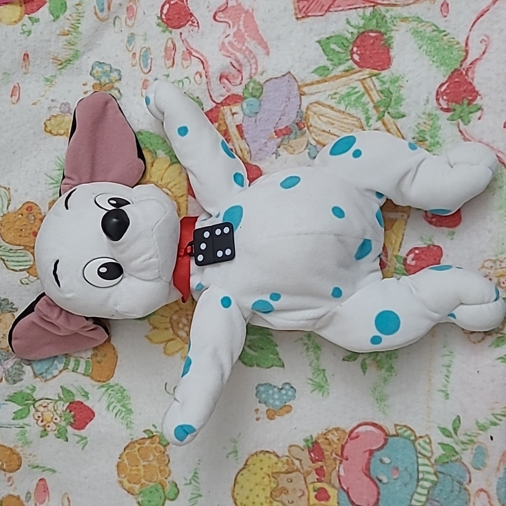 Vintage Disney 102 Dalmations Domino Plush